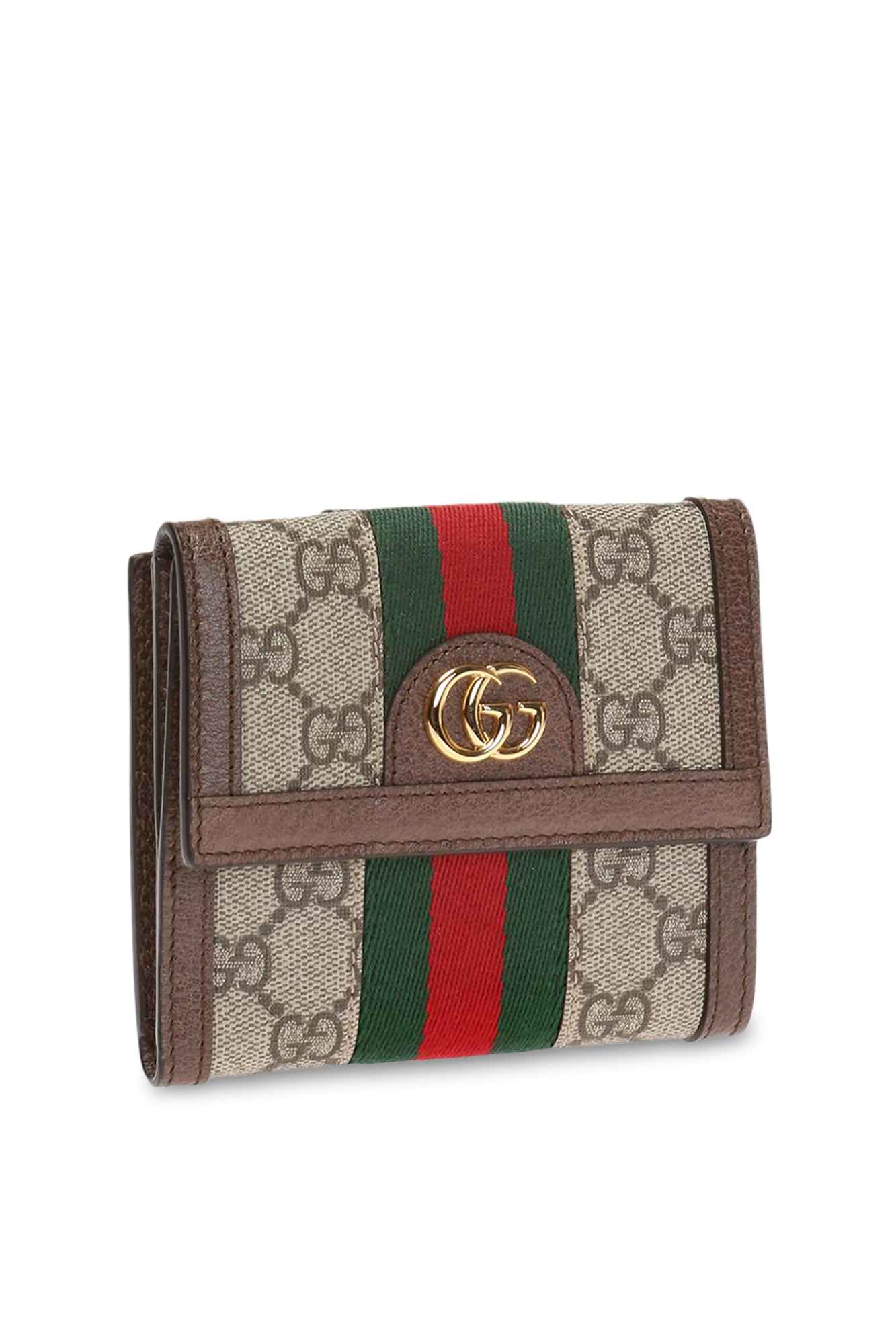GUCCI｜HALF-LENGTH WALLETS (813296 96IWG 8745) Gucci Wallet with Web stripe | Women's Accessories | Vitkac